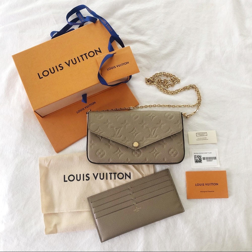Louis Vuitton Pochette Felicie Beige